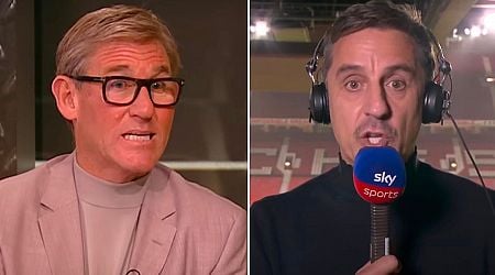 Simon Jordan lays into Gary Neville for 'absurd' Man Utd vs Tottenham commentary on Sky Sports