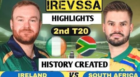 SOUTH AFRICA vs IRELAND HIGHLIGHTS 2nd T20 MATCH 2024 REACTION| SA VS IRE 2024 Highlights Reaction