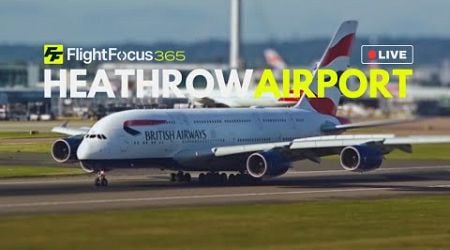 Heathrow Airport Live - Tuesday 1st October 2024