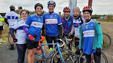 In Pictures: Big support for Four Masters 100km fundraising cycle 