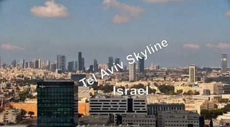 Middle east Live: View of Tel Aviv skyline