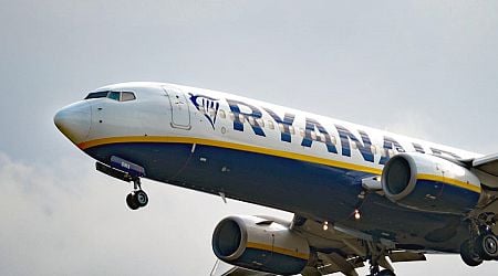 Passengers terrified as Ryanair flight's tyres burst as it lands in Italy