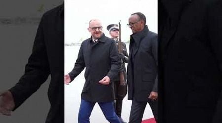 President Kagame begins his three-day Official Visit to Latvia