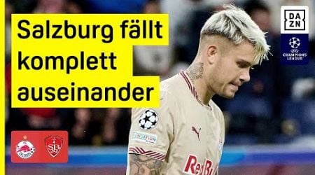 Salzburg erneut mit desolater Leistung: FC Salzburg - Stade Brest | UEFA Champions League | DAZN