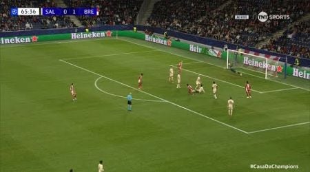 Mahdi Camara Goal | RB Salzburg vs Stade Brestois 0-2 Highlights | UEFA Champions League 2024