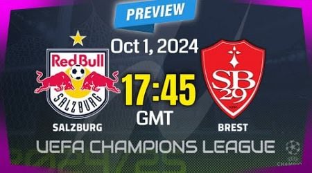 Champions League | Red Bull Salzburg vs Brest - prediction, team news, lineups | Preview