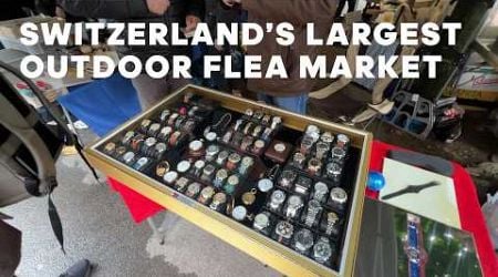 Vintage Watches and Tools at Switzerland&#39;s Largest Flea Market