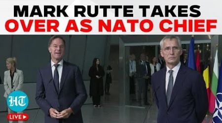 LIVE | NATO Chief Jens Stoltenberg Hands Over Leadership To Mark Rutte | Lebanon | Israel | War