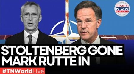 Live News: Jens Stoltenberg Hands Over NATO to Mark Rutte | Ukraine | Russia | Dutch