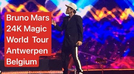 Bruno Mars | The 24K Magic World Tour | Sportpaleis Antwerpen | Concert Reviews