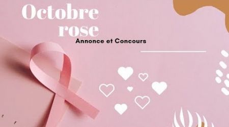 Projet Octobre Rose annonce et concours