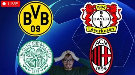 Borussia Dortmund - Celtic Glasgow | Bayer Leverkusen - AC Mailand | Champions League LIVE