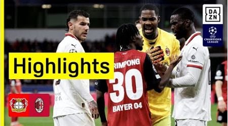 Bayer 04 Leverkusen - AC Milan | UEFA Champions League | DAZN Highlights