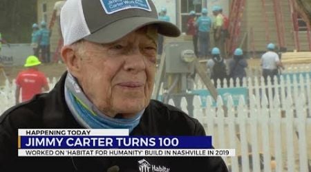 Jimmy Carter turns 100