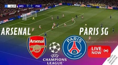 ARSENAL - PSG LIVE / LIGUE DES CHAMPIONS / UCL / LDC / EN DIRECT SIMLATION