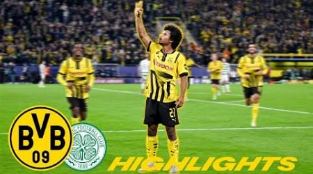 7-1! Adeyemi scores three, Guirassy twice | BVB - Celtic | Highlights