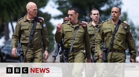 Israel army chief tells troops Lebanon strikes are preparing ground for attack | BBC News