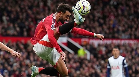 Big boost for Man United as Bruno Fernandes' red card is overturned on appeal