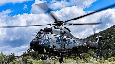 Defense Forces Support EUFOR Mission with High Tech Helicopter