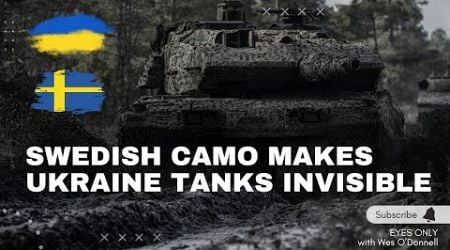 This Swedish Camouflage is Making Ukrainian Vehicles Nearly Invisible