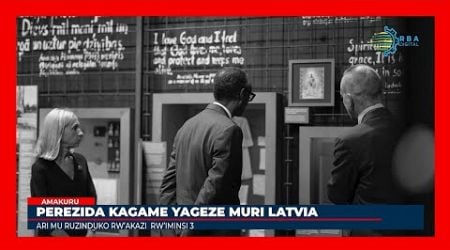 Perezida Kagame yatangiye uruzinduko muri Latvia