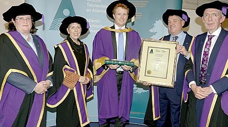 ATU bestows first honorary doctorate on Joe Kennedy III