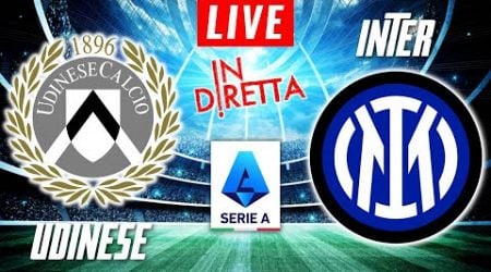 UDINESE VS INTER MILAN LIVE | ITALIAN SERIE A FOOTBALL MATCH IN DIRETTA | TELECRONACA