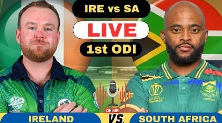 Live: IRE vs SA | Ireland vs South Africa Live 1st ODI Match | IRE vs SA Live Match Today 2024