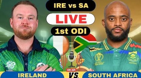 Live: Ireland vs South Africa, 1st ODI Match | IRE vs SA Live ODI Match Score and Commentary 2024