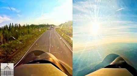 Two F-35 Fighter Jets Land on Hidden Highway in Finland