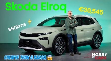 Skoda Elroq preview | The EV that&#39;s cheaper than ICE