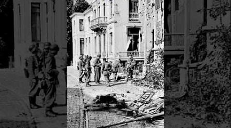 Then and Now WW2 #ww2 #history #thenandnow #military #soldier #veteran #netherlands #shorts #viral