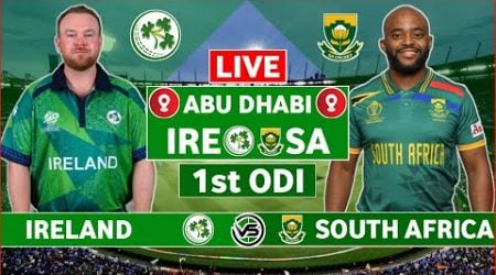 Ireland vs South Africa 1st ODI Live Scores | IRE vs SA 1st ODI Live Scores &amp; Commentary