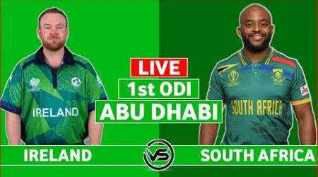 South Africa vs Ireland 1st ODI Live Scores | SA vs IRE 1st ODI Live Scores &amp; Commentary