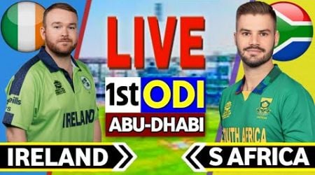 Live : Ireland vs South Africa, 1st ODI | Live Scores &amp; Commentary | SA vs IRE 1st ODI #live