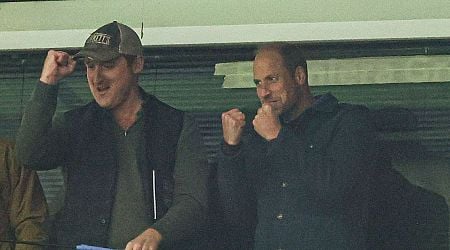 Prince William's reaction to Aston Villa winner vs Bayern says it all