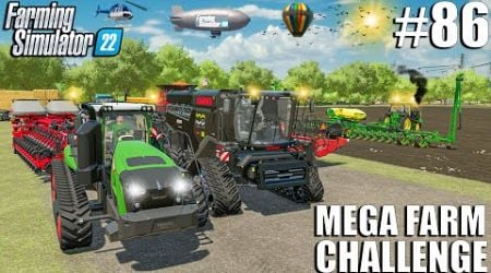 Prepping THE FIELDS for HARVEST | MEGA FARM Ep.86 | Farming Simulator 22