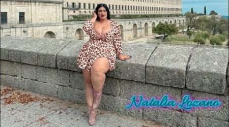 Natalia Lozano model plus size and instagram star from Spain