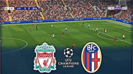 LIVERPOOL vs BOLOGNA | UEFA CHAMPIONS LEAGUE 2024/2025