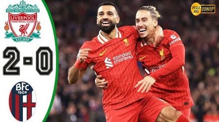 Liverpool vs Bologna 2-0 Highlights &amp; All Goals 2024 HD