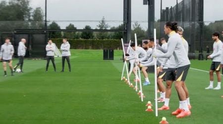 Darwin Nunez is BACK! | Liverpool train ahead of their Champions League match against Bologna