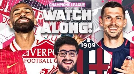 LIVERPOOL VS BOLOGNA LIVE STREAM WATCHALONG! CHAMPIONS LEAGUE LIVE STREAM WATCHALONG!