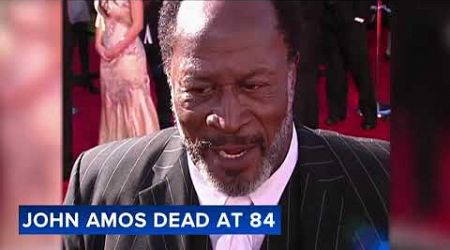 John Amos, known for roles on Good Times and Roots, dies at 84