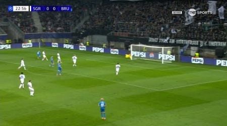 Christos Tzolis Goal | Sturm Graz vs Club Brugge 0-1 Highlights | UEFA Champions League 2024