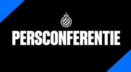 LIVE | PERSCONFERENTIE NA STURM GRAZ - CLUB BRUGGE | 2024-2025