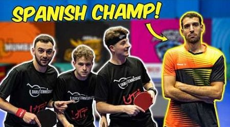 WE CHALLENGED SPANISH CHAMP ALVARO ROBLES!