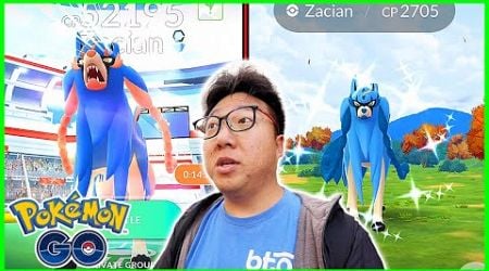 10 Zacian Raids with Shiny Zacian Caught in Gothenburg, Sweden! - Pokemon GO