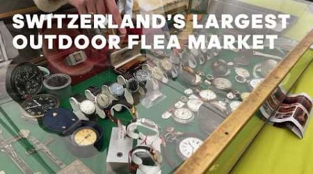 Vintage Watches and Tools at Switzerland&#39;s Largest Flea Market