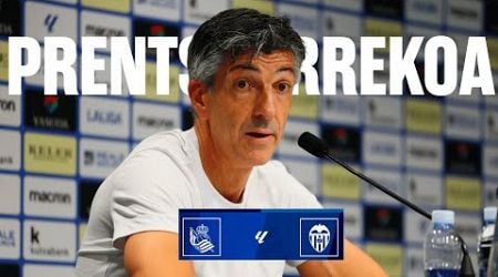 RUEDA DE PRENSA | Imanol Alguacil: &quot;Hacer un gran partido y ganar&quot; | Real Sociedad - Valencia CF