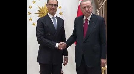 President Erdogan meets with President Stubb of Finland